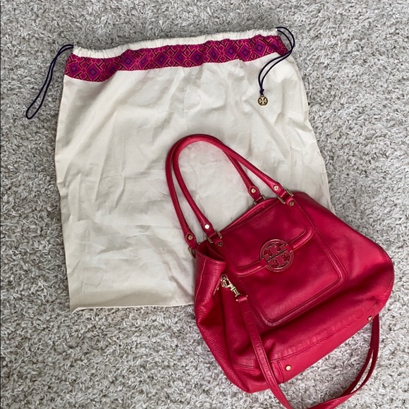 Watermelon Tory Burch Bag with dust bag - Picture 11 of 11
